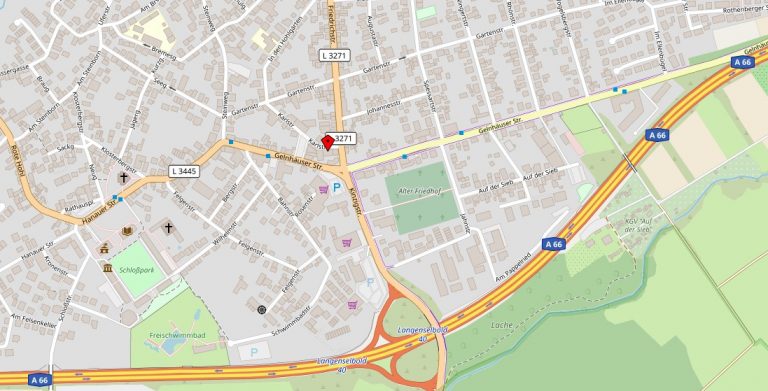 Wegbeschreibung Langenselbold Five Werbetechnik